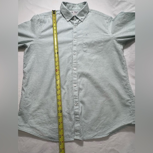 Penguin Large pastel mint green button down shirt - Picture 8 of 8